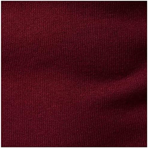 Tssoe Mens обични долги ракави Цврсти термички врвни плетени пулвер кошула зимска подмолна база на врвот на врвот