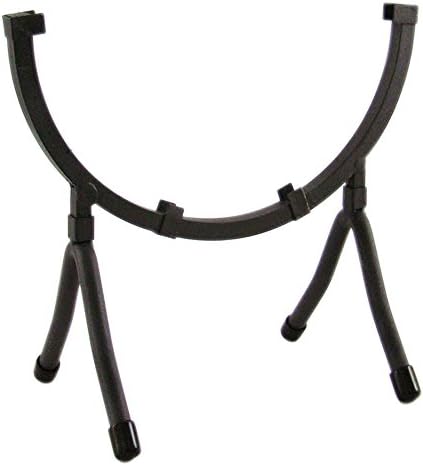 Дијамант Техника 8-инчен црна метална уметничка штанд, круг