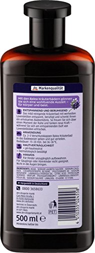 Германска билна релаксирачка бања: масло од лаванда, лавандел 500 мл - 16,9 флоп пластично шише