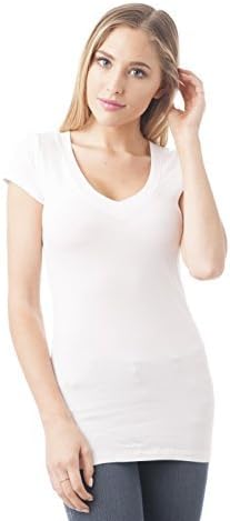 Холивудска starвезда мода со краток ракав со врвна кошула со резервоар за вратот со вратот V-врат