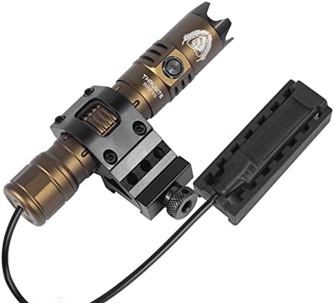 Trunite BSS V5 Оружје Black Scout Опстанок Прилагодено Издание USB-C Батериска Ламба за Полнење Со Прекинувач За Далечински Притисок Макс