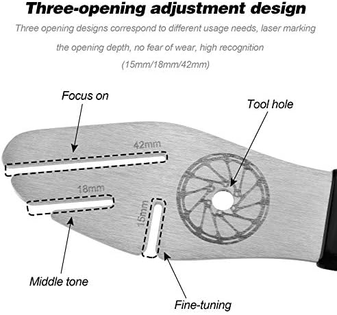 Алатка за усогласување на роторот за велосипедски дискови, алатка за велосипеди за велосипеди за велосипед за усогласување на велосипед