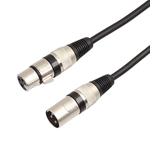 Ｋｌｋｃｍｓ 10 парчиња 3 пински микрофон Аудио кабел заварен приклучок DMX сигнал кабел
