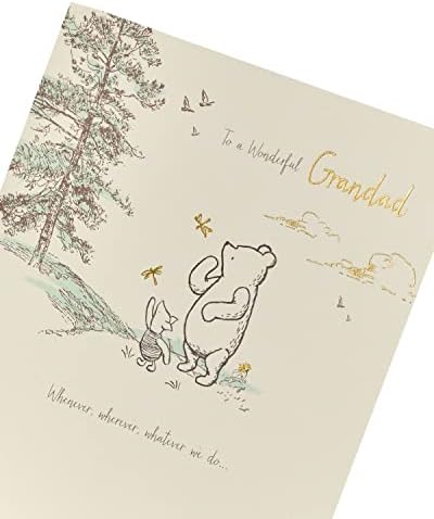 Роденденска картичка на Дизни Гранд - Вин Пох роденденска картичка за Гранд - симпатична роденденска картичка за него