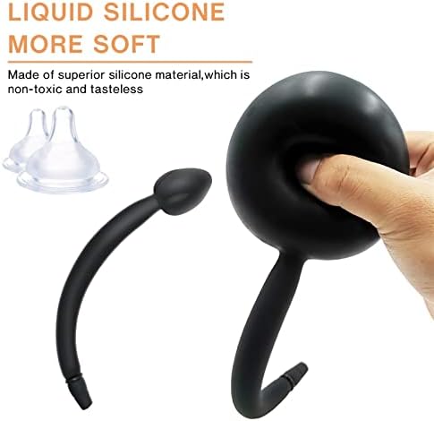 Силиконски надуен супер голем анален приклучок Дилдо задникот сексуални играчки дилатор за проширување на надувување на задниот дел
