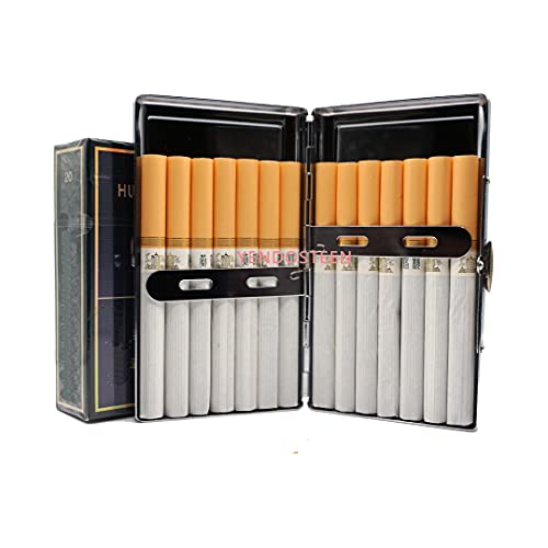 Хард Кутија Целосна Кутија Кутија За Цигари, Носител На Картички Од Нерѓосувачки Челик За Полетување На Авиони