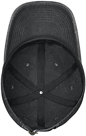 Бејзбол капа за жени мажи црна ретро гроздобер прилагодлив памук унисекс тато капа за спорт на отворено
