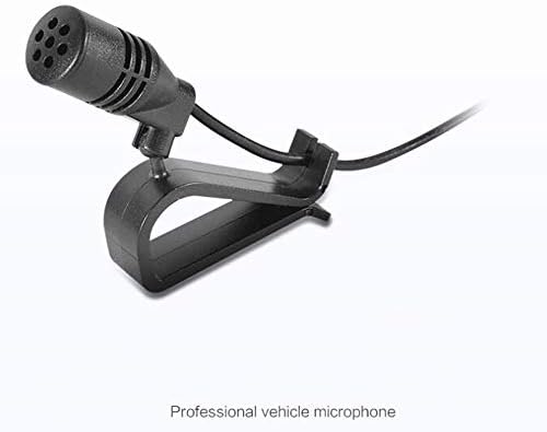 SaidBuds Car Stereo Microphone 3,5 mm Надворешен микрофон за единицата за глава на возилото на возилото Bluetooth Овозможено стерео радио