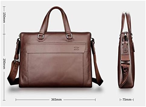 Машка чанта ретро 15-инчен лаптоп торба за гласини за месинџер торба за рамена деловно патување за багаж за багаж