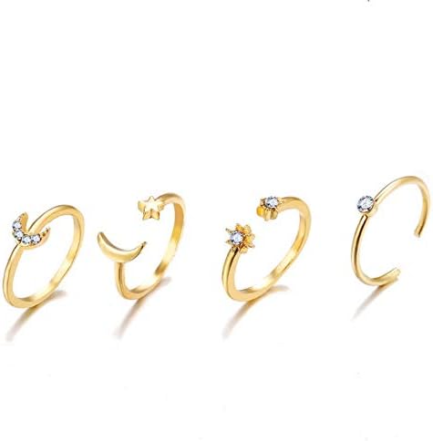 Maseенски прстени мода 7 парчиња прилагодливи ретро rhinestone венчален прстен моден креативен кубни цирконија ангажман прстени ветувачки