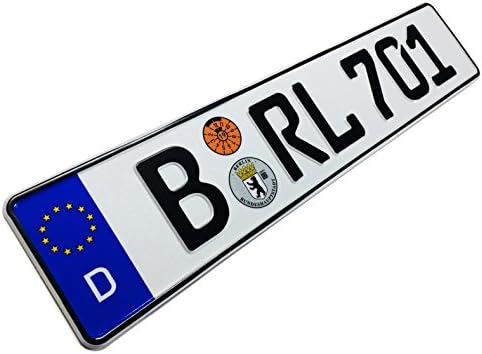 Европска Германска Регистарска Табличка-Берлин