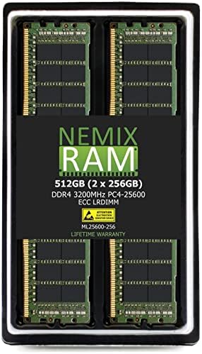 Nemix RAM 1TB DDR4 3200MHz PC4-25600 LRDIMM комплет