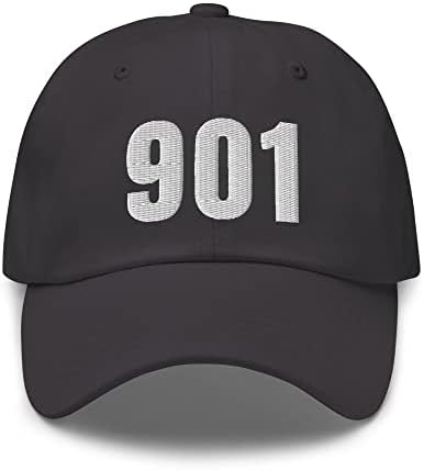 901 HAT MEMPHIS TN HAT MOBILE TEFERONE AREACTION CODE 901 DAD CAP везена тато капа за бејзбол капа