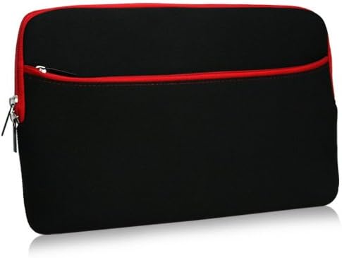 Case Boxwave Case Компатибилен со Simbans Tangotab XL - мекото количество со џеб, мека торбичка неопрена покривка на ракав патент џеб