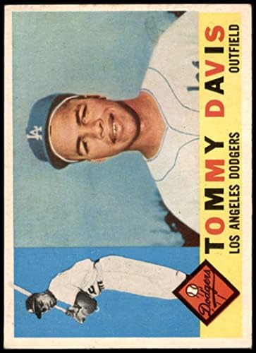 1960 Топпс 509 Томи Дејвис Лос Анџелес Доџерс Дин картички 5 - Екс Доџерс