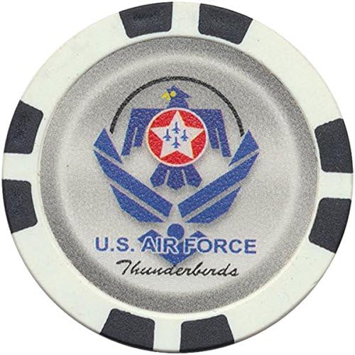 Чипс покер - „100“ Тандерберд американски воздухопловни сили 11,5 г Клеј композит