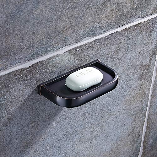 Сапун со сапун RegalMix, сапун за сапун од сапун за бања/држач за монтирање на wallидот, бронза на нафта, RWF225