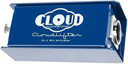 Облак микрофони CL-1 CloudLifter 1-канален микро-активатор на MIC-пакет со балансиран кабел XLR и 24 пакувања акустични звучни