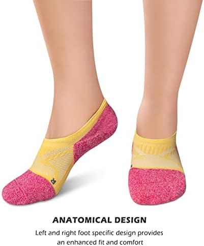 ШОУ Чорапи Жени Со Низок Крој Амортизирани Атлетски Чорапи За Компресија На Глуждот 5 Пара