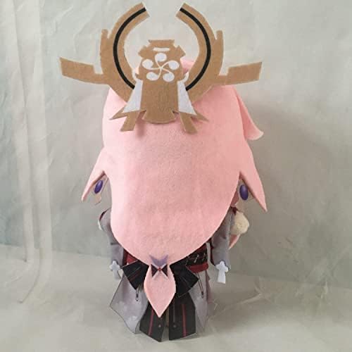 Ryusa симпатична genshin Impact yae miko plushie кукла 7,9 /20cm мека полнета перница кадифен играчка за фанови и деца, идеална како подарок
