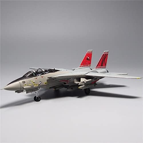 1: 100 US F-14 Diecast Metal Fighter Aircraft Model Simulation Ailcraft Model Aviation Model Комплети за авиони за собирање и подарок