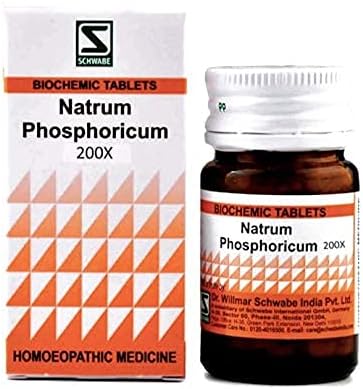 Д -р Вилмар Швабе Индија Натрум Фосфорикум Биохемиска таблета 200x шише од 20 gm биохемиска таблета