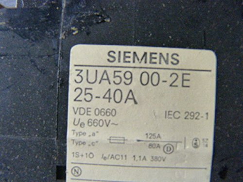 Siemens 3UA59-00-2E 3UA5900-2E Реле за преоптоварување 25-40 засилувачи