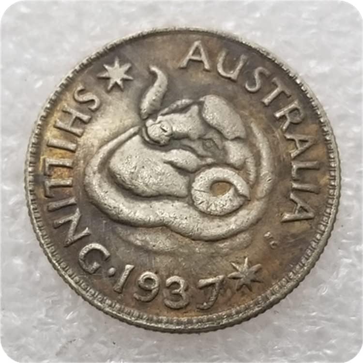 Антички занаети Австралија 1937 Сребрен долар 2449