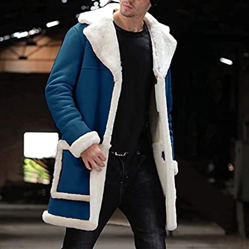Менска јакна за реклами Зима, празник преголем худи маж со долг ракав моден тренинг густа удобна јакна со Cap1