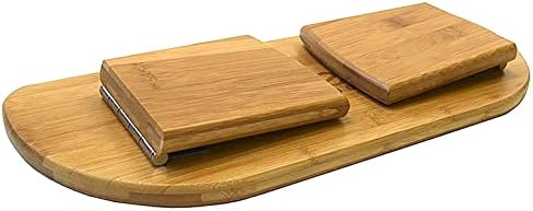 Преносна клупа за медитација се преклопува со торба за носење, изработена од органски бамбус, столче за ергономска медитација,