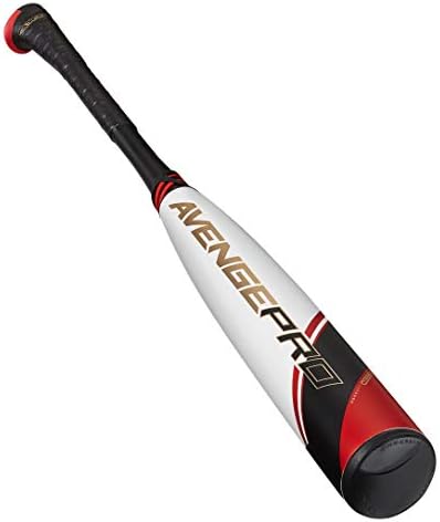Ax Bat 2022 Avenge Pro USSSA Бејзбол лилјак, композит со 2 парчиња, бело/црно/црвено