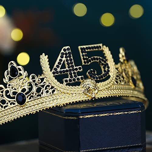 Титикади 45 -ти роденден Крал Крал и роденденски крал Саш, 45 -ти роденденски подароци за мажи. Декорација на роденденска забава