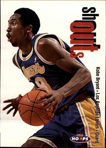 1998-99 обрачци извикуваат #21 Коби Брајант Лос Анџелес Лејкерс НБА кошаркарска трговска картичка