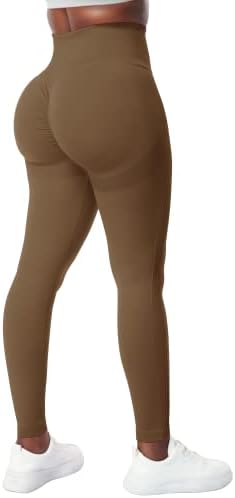 Јанвур, женски скриптички задникот за кревање Белешки Беспрекорни тренингот Јога панталони со висока половината насмевка контура хулахопки