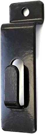 Тешка прашок обложена или хромирана челична кука за слика на Slatwall, прицврстува на сите типични slatwall