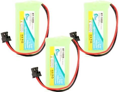 3 Пакет-Замена За Uniden DECT 3080-3 Батерија-Компатибилен Со Uniden Безжичен Телефон Батерија