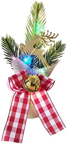 КСИОС Божиќна Декорација 2022 СВЕТЛА ЗА НОВОГОДИШНА Елка Божиќни Материјали Креативни Мини Украси За Подароци За Новогодишна Елка Мини Индијана