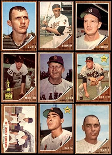 1962 Топс Бејзбол 100 Картичка Стартер Сет/Многу ВГ+