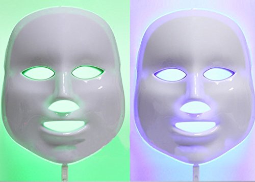 Норлања 3 бои Фотон предводена од маска за нега на кожата за мозолчиња, брчки, флеки - корисна контролна табла - црвена, сина,