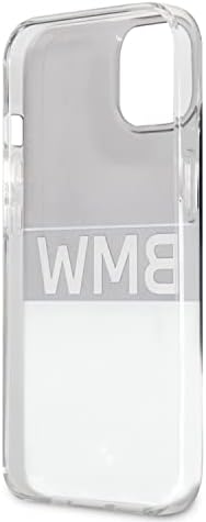 CG Mobile BMW Телефонски случај за iPhone 13 Pro Max In Clear/Grey, анти-крик, удобно и издржливо тврдо куќиште со лесен предвреме,