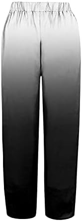 Женски високи половини капри панталони со џебови салон Крис Крос дно исечени летни панталони со лесни пантацо панталони