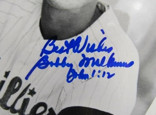 Боби Малкмус потпиша автоматски автограм 8x10 Фото I - Автограмирани фотографии од MLB