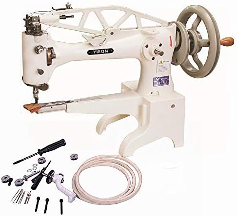 Индустриска машина за шиење на кожени кожени за шиење чевли за подигање за чевли за подигање единечен игла рачен рачен рачен