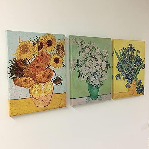 Ирис Сончогледи Винсент ван Гог канцеларија Декор за платно сликање печатење дневна соба wallидна уметност уметнички дела цветни