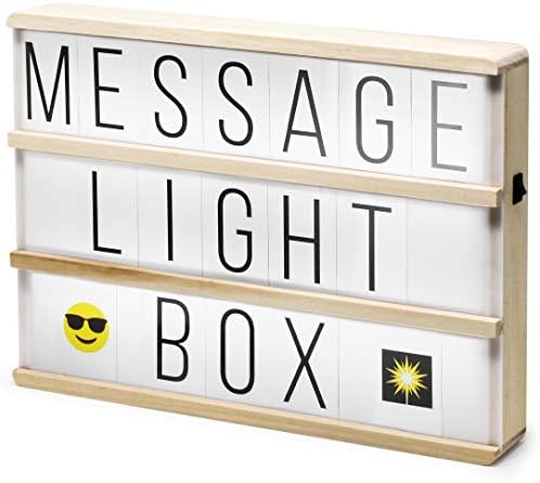 Осветлување на светлината на светлината на светлината на киното и засолништето, осветлена табла со букви со букви со букви