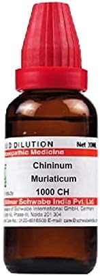 Д -р Вилмар Швабе Индија Chininum muriaticum разредување 1000 CH шише од 30 ml разредување