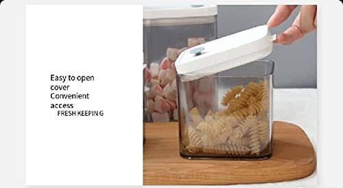 ЕВЕРВ 3 Поставете Пластична Кутија За Храна Транспарентна Запечатена Пренослива Правоаголна Кутија За Складирање Замрзнување Овошје