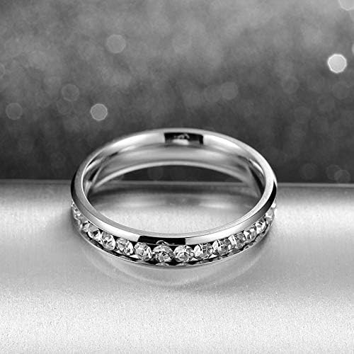 KOLESO JR2075 4mm никогаш не избледи 316L прстен за жени-25012