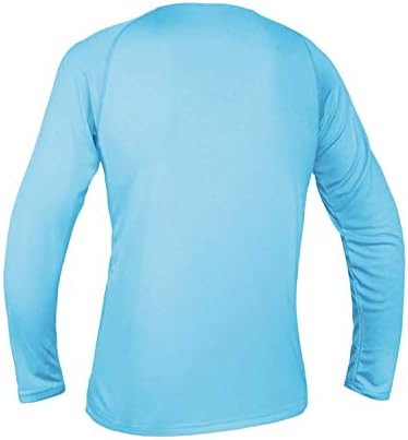 Заштита на сонце на Вајгер момче UPF 50+ кошула за осип на кошули пливање со кошули со долг ракав Брз сув риболов млади кошули