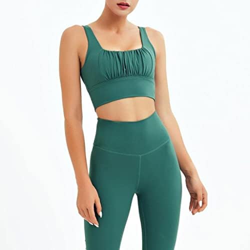 Слатиом непречен јога постави спортски костуми за спортска облека за вежбање спортска облека женска облека високи хеланки на половината спортски врвни врвни врск